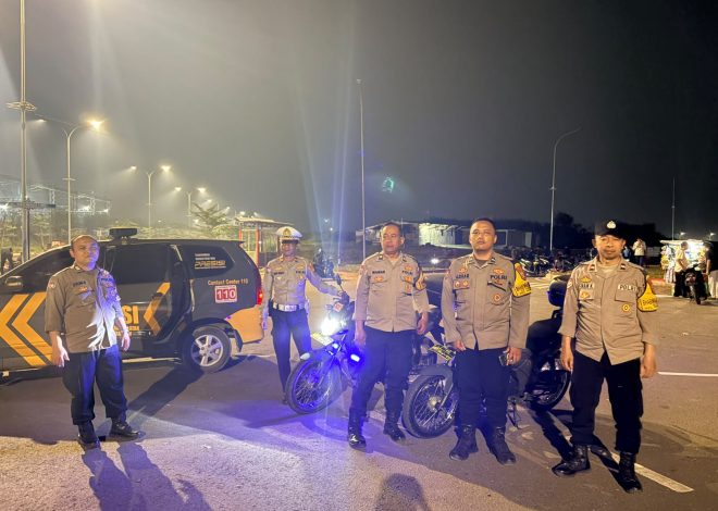 Patroli Polsek Pagedangan Persempit Ruang Gerak Pelaku Kejahatan Jalanan