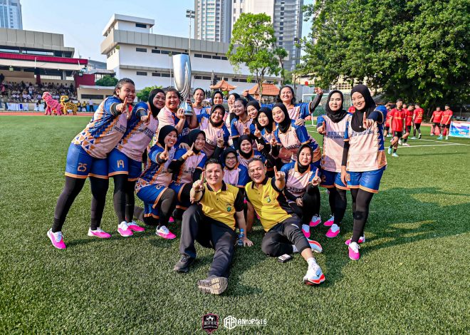 Back to Back! Polwan Polres Tangsel Kembali Rebut Gelar Juara “Kapolda Metro Jaya Cup 2026″