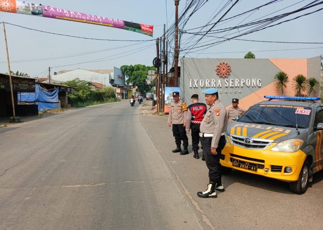 Patroli KRYD Polsek Legok Antisipasi Kejahatan Jalanan