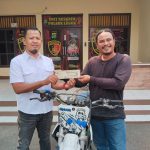 Operasi Berantas Jaya : Polsek Legok Kembalikan Dua Motor Hasil Ungkap Kasus Curanmor kepada Korban
