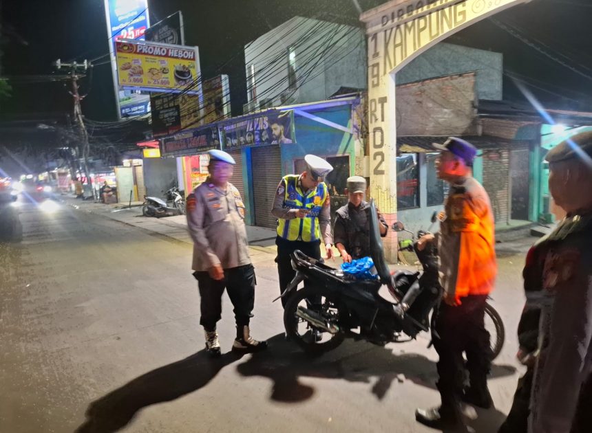 Patroli Cipkon dan Jaga Jakarta On The Spot, Polsek Legok Perketat Pengawasan Cegah Kejahatan Jalanan