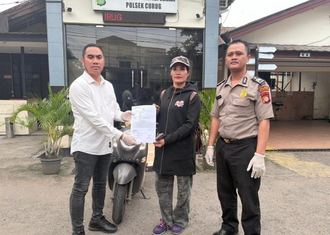 Operasi Berantas Jaya 2026: Polsek Curug Kembalikan Dua Sepeda Motor Hasil Ungkap Kasus Curat kepada Korban