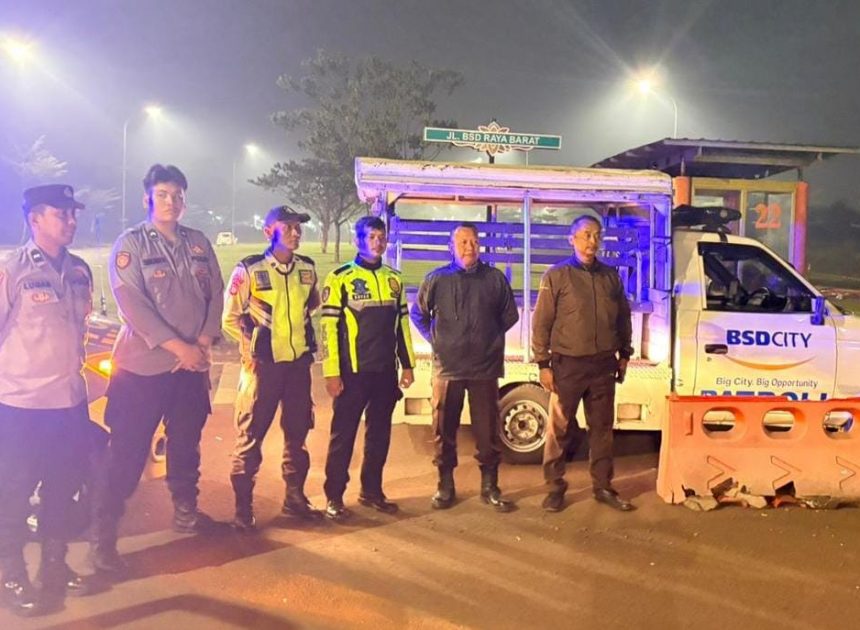 Patroli KRYD Polsek Pagedangan Intensif di Jam Rawan, Perkuat Cipta Kondisi Demi Kamtibmas Kondusif