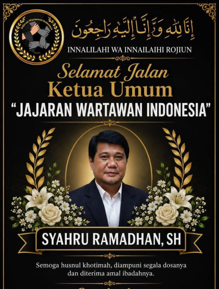 DPD JWI Sukabumi Raya Sampaikan Duka Mendalam Atas Wafatnya Ketua Umum JWI Syahrudin Ramadhan Jamil, S.H.