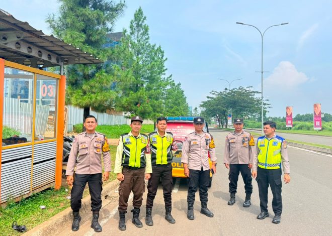 Patroli Cipta Kondisi dan KRYD Polsek Pagedangan Perkuat Kehadiran Polri, Wujudkan Wilayah Aman dan Kondusif