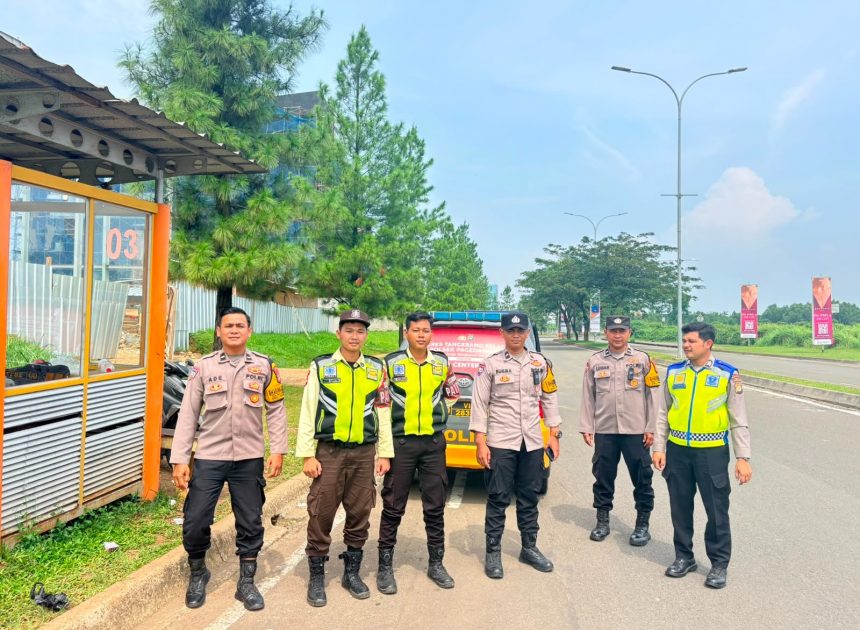 Patroli Cipta Kondisi dan KRYD Polsek Pagedangan Perkuat Kehadiran Polri, Wujudkan Wilayah Aman dan Kondusif