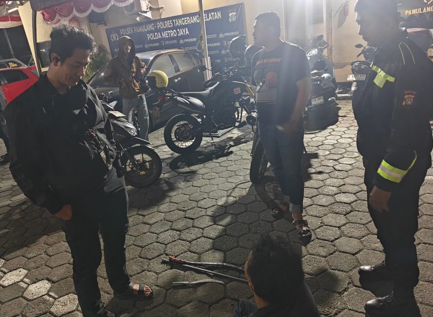 Patroli Perintis Presisi Polres Tangerang Selatan Bergerak Cepat, Aksi Tawuran di Pamulang Berhasil Digagalkan