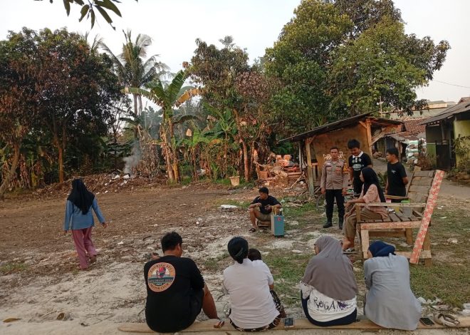 Bhabinkamtibmas Curug Kulon Ajak Warga Tingkatkan Kewaspadaan dan Jaga Kamtibmas Lingkungan
