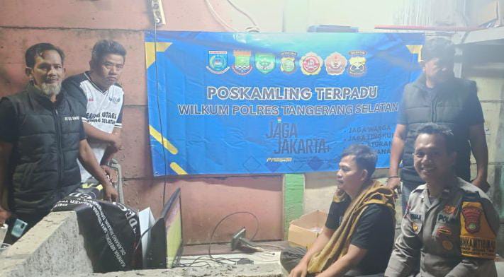 Jaga Jakarta+ On The Spot, Polsek Serpong Perkuat Poskamling Terpadu untuk Wujudkan Lingkungan Aman dan Kondusif