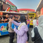 Polwan Polres Jakpus Patroli Jalan Kaki di PRJ, Beri Rasa Aman dan Imbau Pengunjung Tetap Waspada