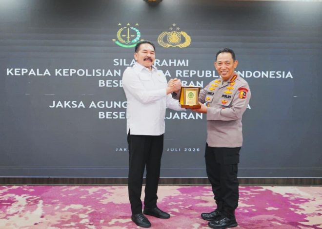 Kapolri dan Jaksa Agung Perkuat Sinergitas Penegakan Hukum, Pastikan Soliditas Institusi