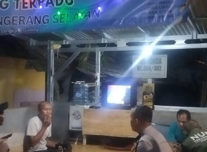 Jaga Jakarta On The Spot, Polsek Serpong Perkuat Sinergi Warga Melalui Poskamling Terpadu