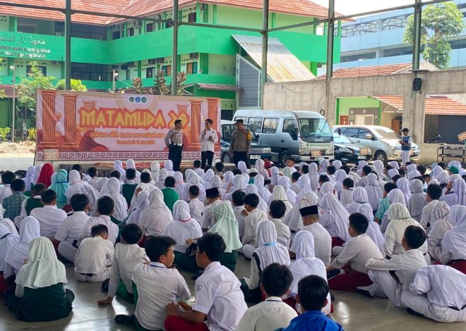 Polsek Pamulang Gelar CETAR dan Penyuluhan MPLS, Perkuat Karakter Pelajar serta Cegah Kenakalan Remaja