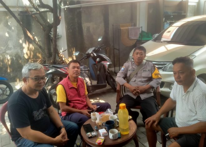 Bhabinkamtibmas Polsek Pamulang Perkuat Cooling System, Ajak Warga Bersama Jaga Kamtibmas