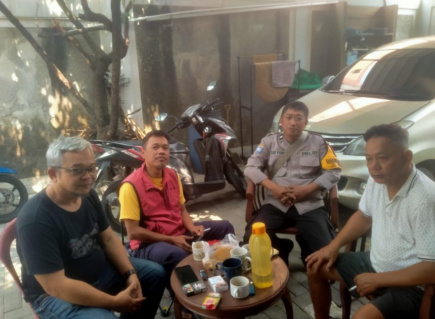 Bhabinkamtibmas Polsek Pamulang Perkuat Cooling System, Ajak Warga Bersama Jaga Kamtibmas