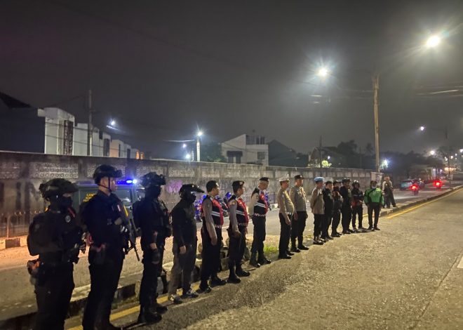 Polsek Pamulang Intensifkan Patroli Razia Berantas Kejahatan Jalanan, Tawuran, dan Balap Liar