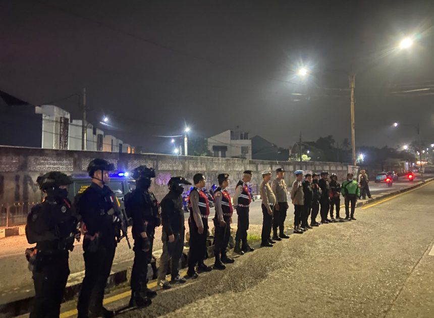 Polsek Pamulang Intensifkan Patroli Razia Berantas Kejahatan Jalanan, Tawuran, dan Balap Liar