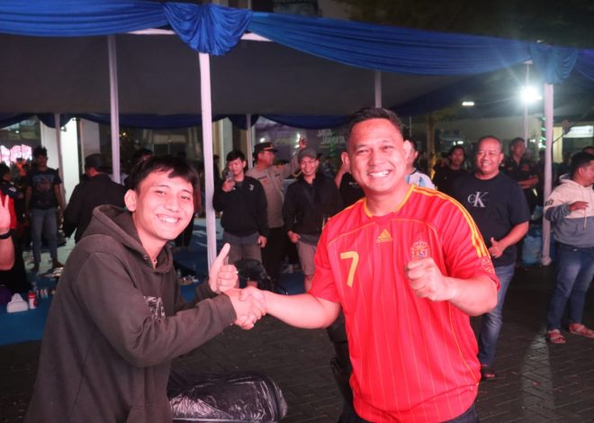 Polres Tangerang Selatan Gelar Nobar Final Piala Dunia 2026 Bersama Ratusan Warga