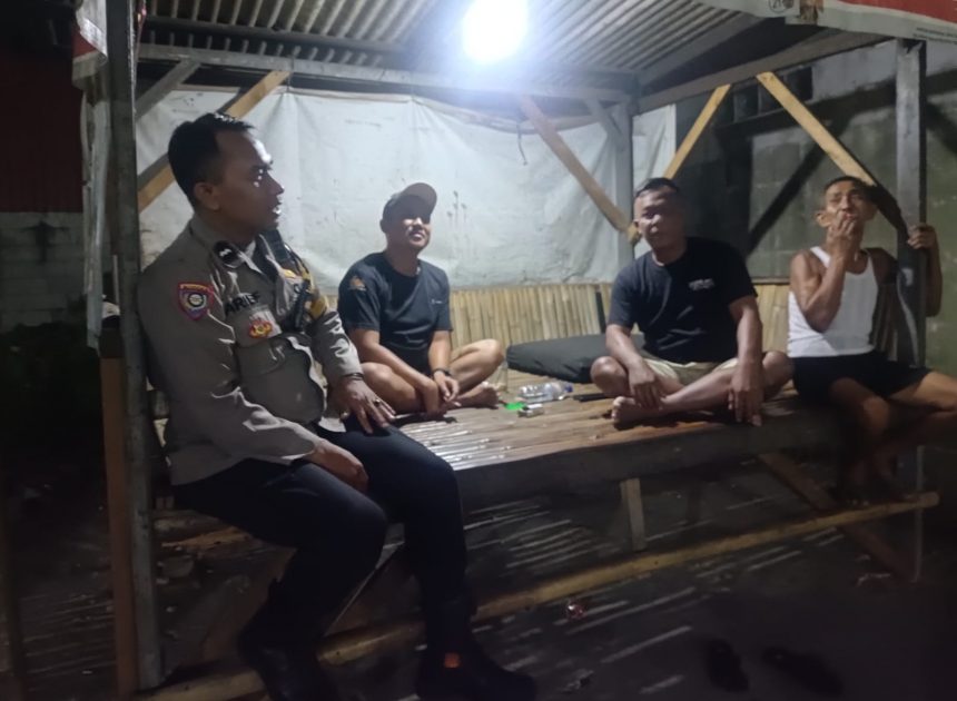 Jaga Jakarta+ On The Spot, Bhabinkamtibmas Binong Perkuat Siskamling Melalui Sambang Pos Kamling Terpadu