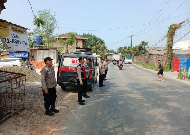 Polsek Legok Intensifkan Patroli KRYD, Antisipasi Kejahatan Jalanan dan Tawuran