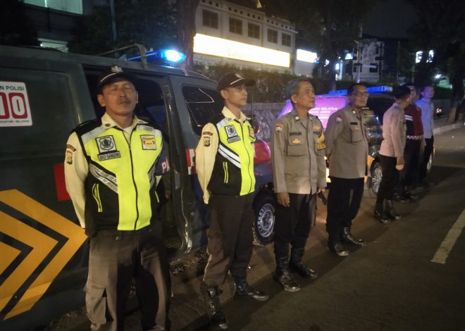 Polsek Pondok Aren Intensifkan Patroli Blue Light dan Razia Stasioner, Antisipasi Kejahatan Jalanan