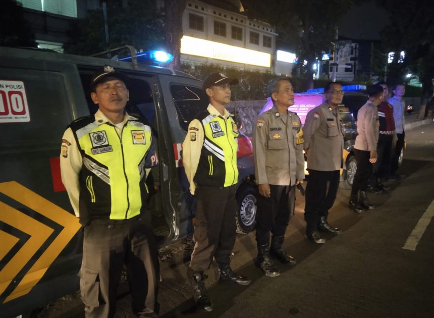 Polsek Pondok Aren Intensifkan Patroli Blue Light dan Razia Stasioner, Antisipasi Kejahatan Jalanan