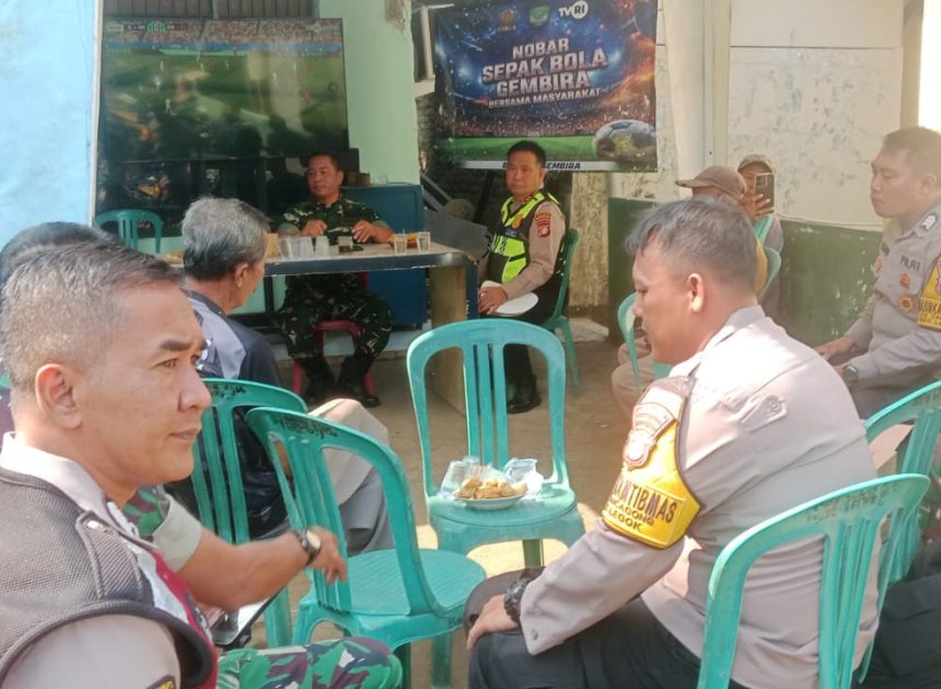 Polsek Legok Bersama Koramil 03/Legok Gelar Bakti Sosial Kesehatan Melalui Program Jaga Jakarta On The Spot