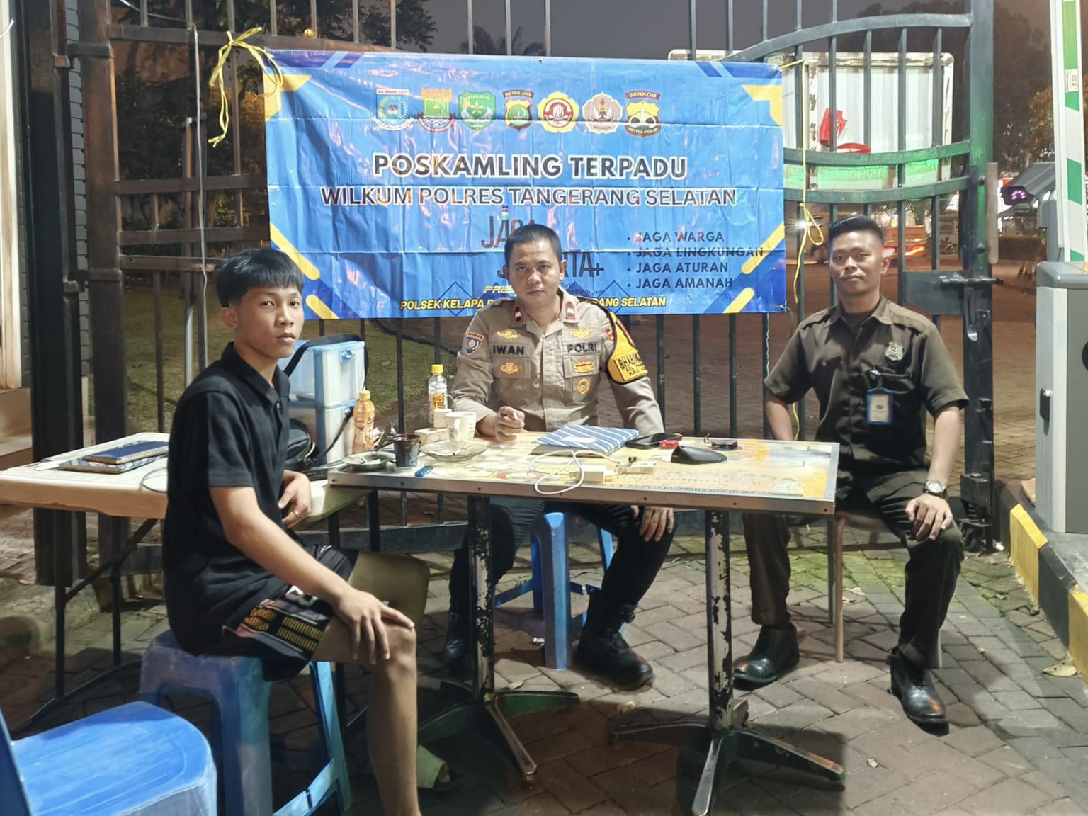 Polsek Kelapa Dua Perkuat Sinergi Warga Melalui Jaga Jakarta+ On The Spot di Poskamling Terpadu Gading Serpong