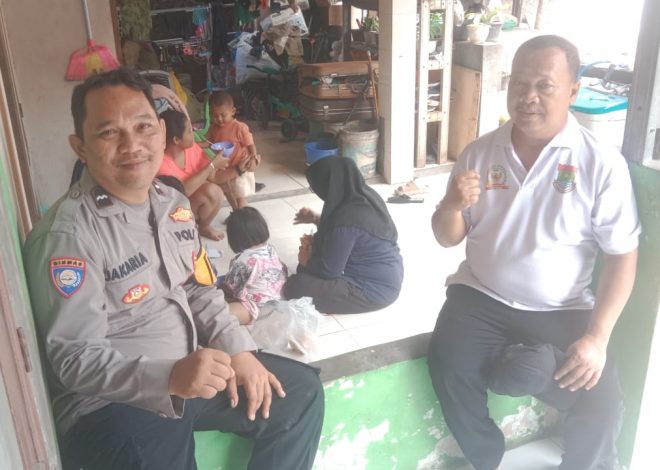 Jaga Jakarta On The Spot, Bhabinkamtibmas Polsek Kelapa Dua Perkuat Kamtibmas Lewat KRYD Humanis