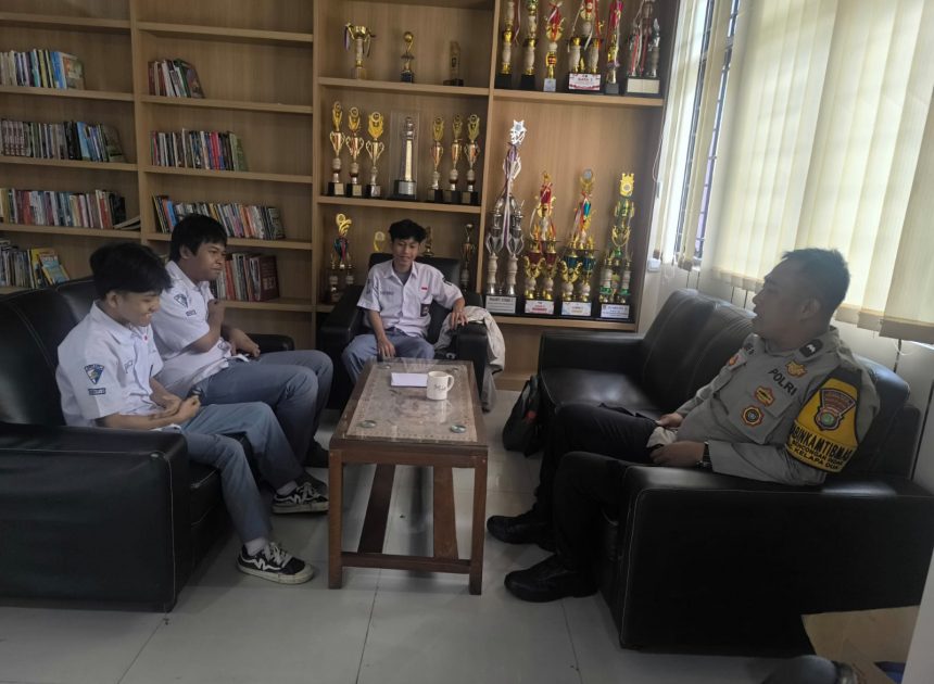 CETAR Cegah Tawuran, Polsek Kelapa Dua Edukasi Pelajar Bijak Bermedia Sosial