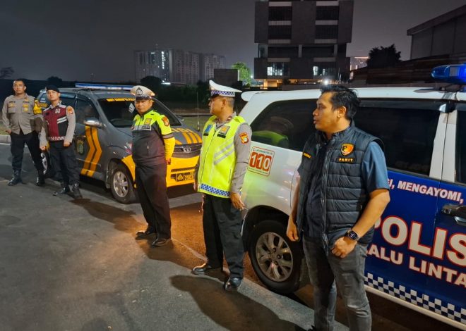 Razia Stasioner Polsek Kelapa Dua Perkuat Upaya Cegah Kejahatan Jalanan dan Wujudkan Wilayah Kondusif