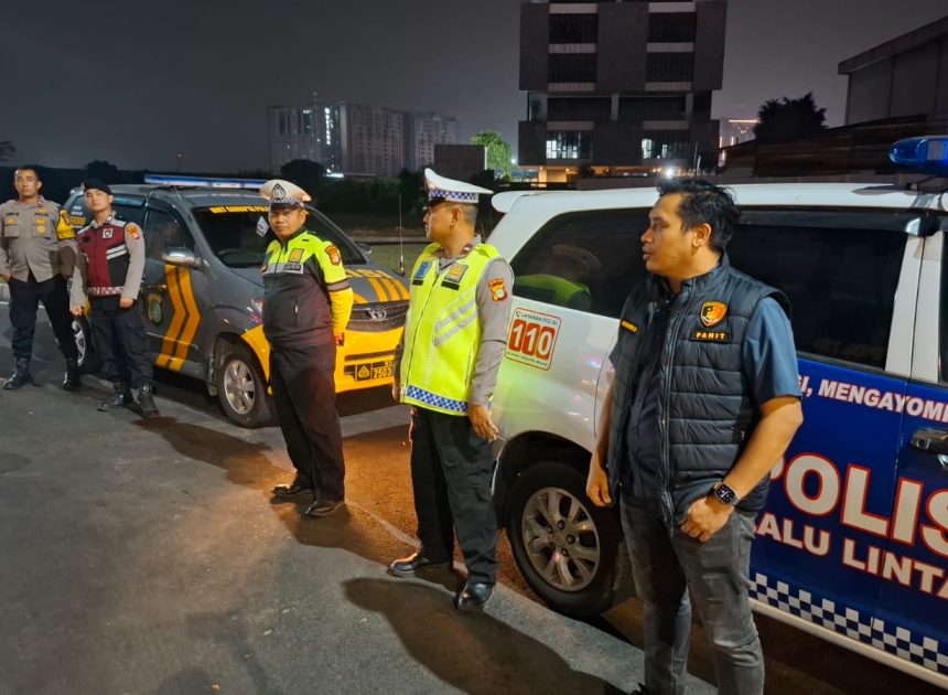Razia Stasioner Polsek Kelapa Dua Perkuat Upaya Cegah Kejahatan Jalanan dan Wujudkan Wilayah Kondusif
