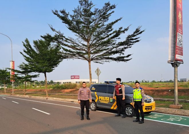 Patroli KRYD dan Cipta Kondisi Skala Sedang Polsek Pagedangan Perkuat Kehadiran Polri di Tengah Masyarakat