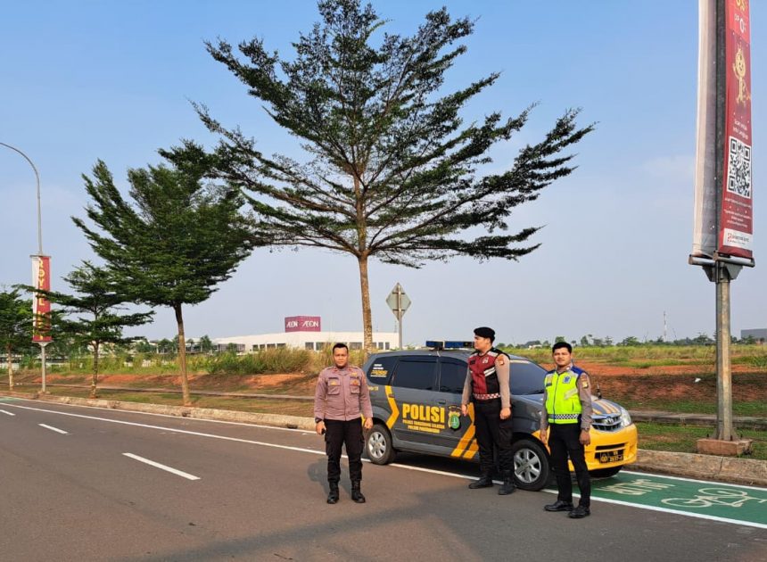 Patroli KRYD dan Cipta Kondisi Skala Sedang Polsek Pagedangan Perkuat Kehadiran Polri di Tengah Masyarakat