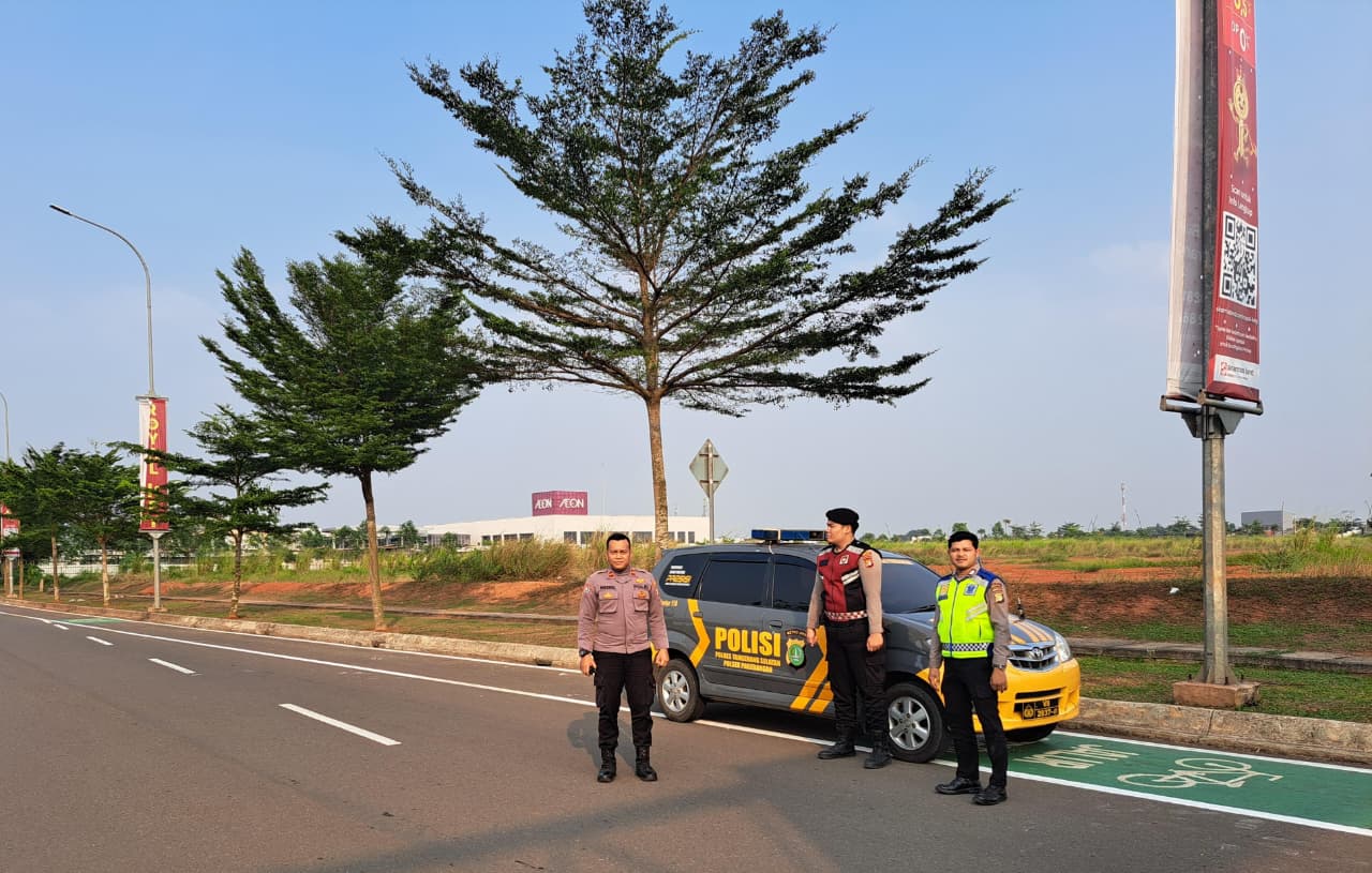Patroli KRYD dan Cipta Kondisi Skala Sedang Polsek Pagedangan Perkuat Kehadiran Polri di Tengah Masyarakat