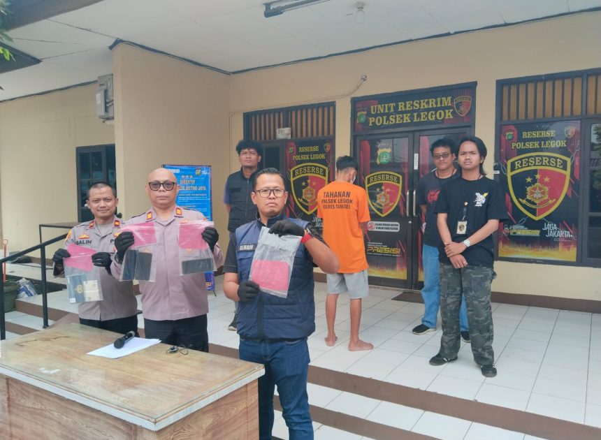 Polsek Legok Berhasil Ungkap Kasus Pencurian dengan Kekerasan, Seorang Pelaku Diamankan
